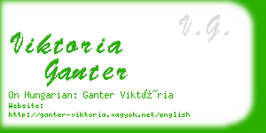 viktoria ganter business card